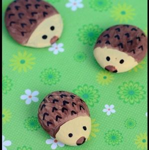 Painted Hedgehog Rock